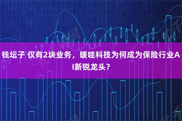 钱坛子 仅有2块业务，暖哇科技为何成为保险行业AI新锐龙头？